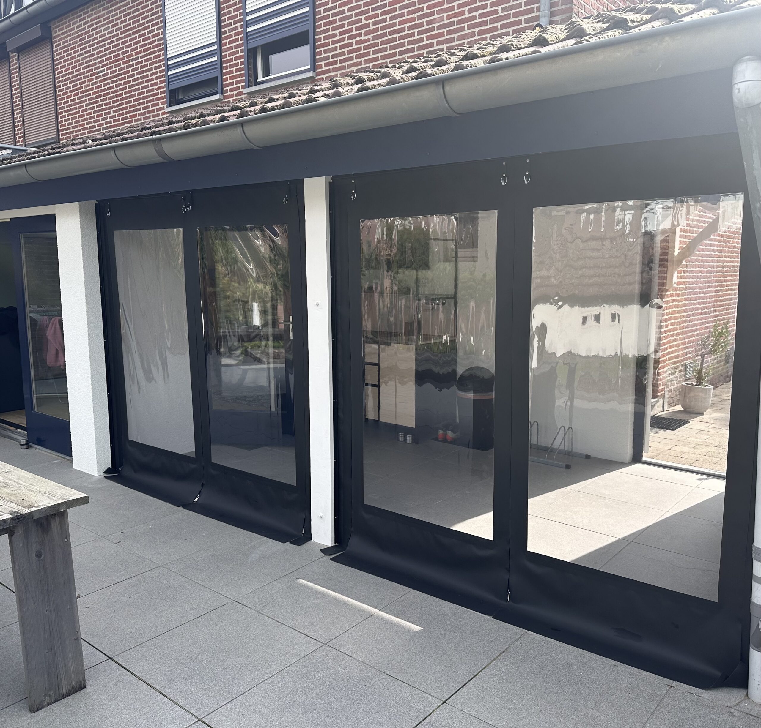 Zeer tevreden met zeil en de service